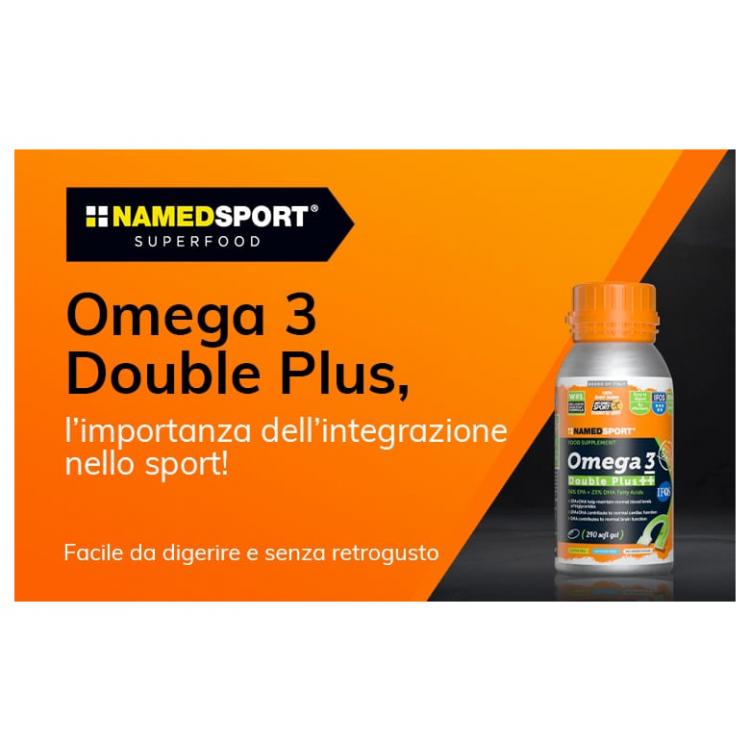 Namedsport OMEGA 3 Double Plus ++ 240 CPS - Antica Farmacia Chiti