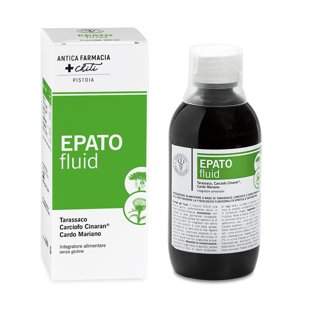 EPATOfluid Integratore Benessere del Fegato Farmacisti Preparatori 200 ml