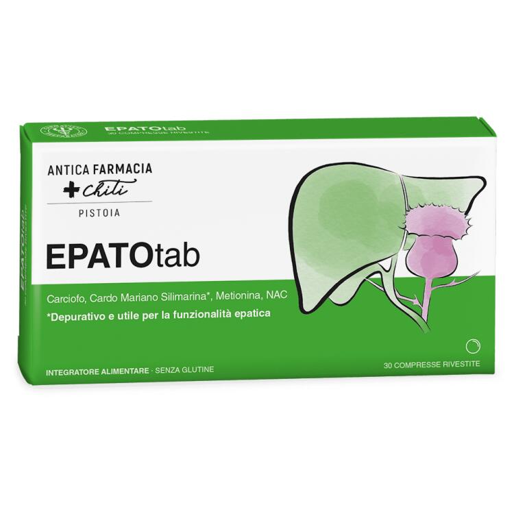 EpatoTAB Integratore Benessere del Fegato Farmacisti Preparatori 30 Compresse