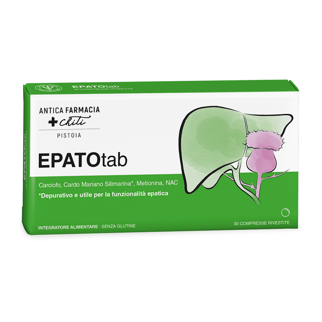 EpatoTAB Integratore Benessere del Fegato Farmacisti Preparatori 30 Compresse
