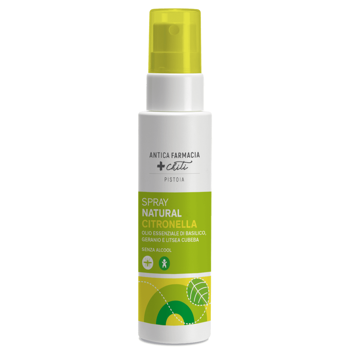 Spray Repellente Zanzare Naturale Citronella Farmacisti Preparatori 100 ml