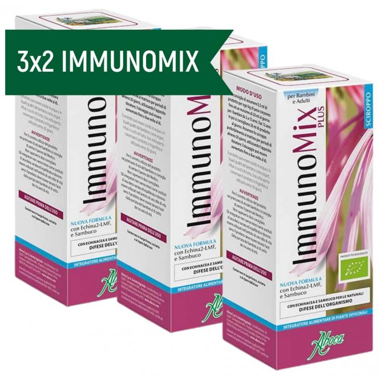 promozione 3x2 immunomix aboca