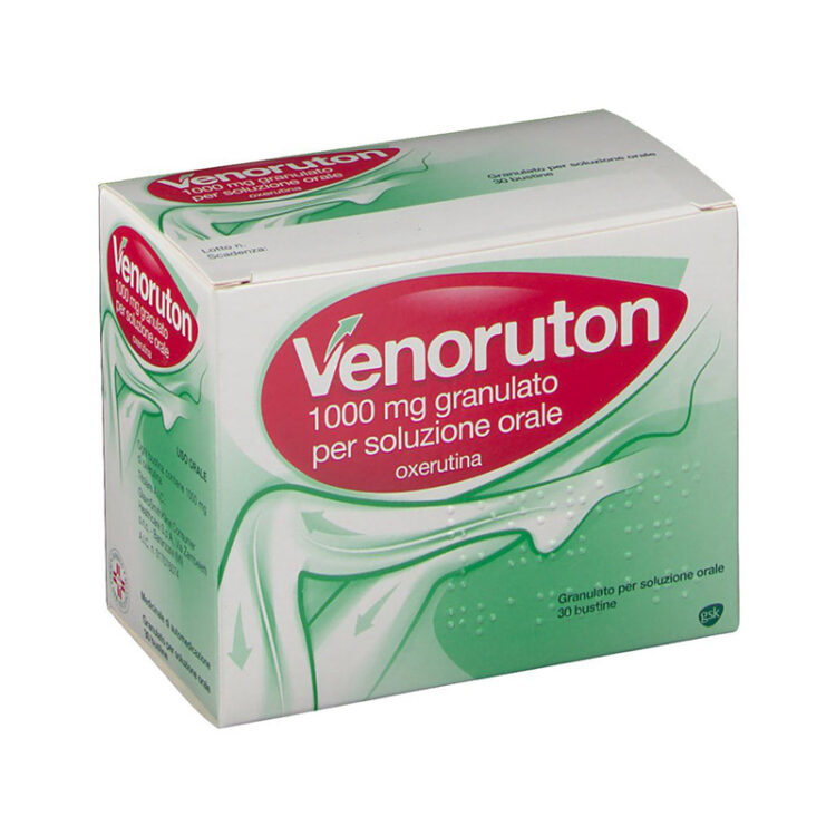 venoruton 1000 mg oxerutina granulato per soluzione orale 30 bustine