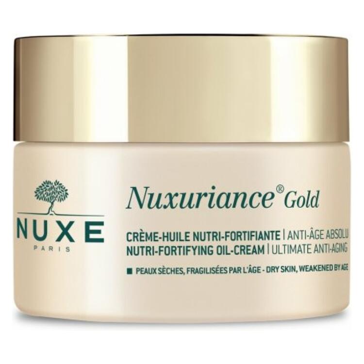 nuxe nuxuriance gold nutri fortifying oil cream 50ml