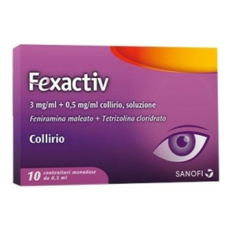 fexactiv collirio monodose 10 flaconcini