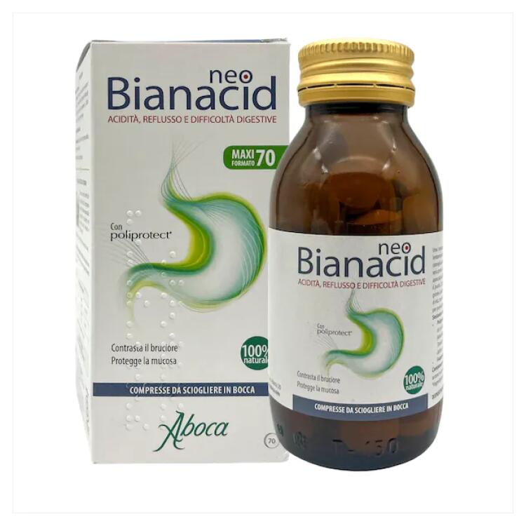 aboca neo bianacid maxi formato acidita reflusso difficolta digestione 70cp 01 desalus