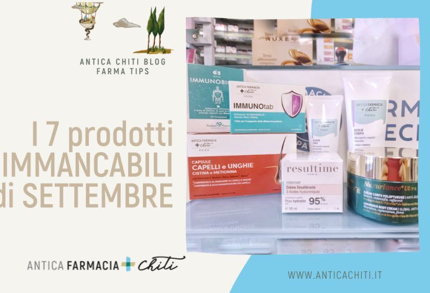 I 7 prodotti immancabili di settembre