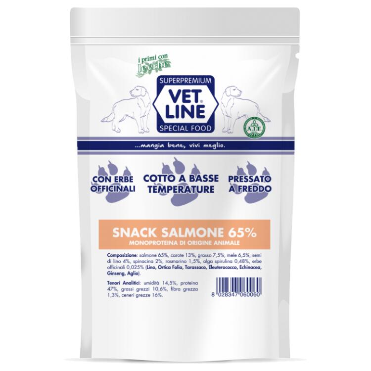 snack salmone